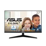 ASUS VY279HGE Eye Care Gaming Monitor (Amazon exclusive) 24 inch FHD (1920 x 1080), IPS, 144Hz, IPS, 1ms (MPRT), FreeSync Premium, Eye Care Plus technology, Antibacterial Treatment, Blue Light Filter