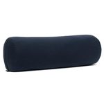 Halfmoon Cylindrical Yoga Bolster Pillow, Ink