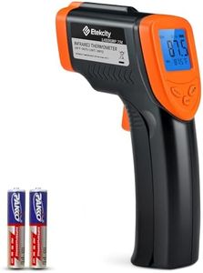 Etekcity Infrared Thermometer Upgrade 774, Heat Temperature Temp Gun for Cooking, Laser IR Surface Tool for Pizza, Griddle, Grill, HVAC, Engine, Accessories, -58°F to 842°F, Orange