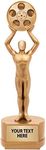 Crown Awards Golden Film Award Sculpture- Great for Theater, Acting, Movies, Film, Drama