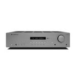 Cambridge Audio AXR85-85 Watt Separate HiFi Stereo Reciever Featuring Built-In Phono Stage FM/AM Radio and Bluetooth 5.0 - Lunar Grey