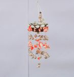 Shellkrafts Artificial Sea Shell Wind Chimes for Outside Unique Windchimes Outdoor Decoration Garden Decoration Wind Chime Gift for Women, Mom, Grandma, Unisex (X3004)