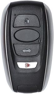 Keyecu Replacement Remote Car Key Case Fob 4 Button for Subaru BRZ WRX STI Legacy Outback XV Crosstrek 2013-2016 (Shell Only)