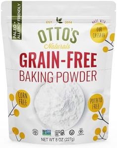 Otto's Naturals Grain-Free Baking Powder, Non-GMO, Corn-Free, Nightshade-Free (Potato-Free), Double-Acting, Aluminum-Free, Paleo, AIP, 8 oz Resealable