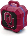 SOAR NCAA Shockbox LED Wireless Bluetooth Speaker, Oklahoma Sooners