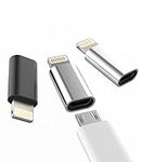 Micro USB to Lightning Adapter（3 Pa