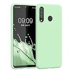 kwmobile Case Compatible with Huawei P30 Lite Case - Soft Slim Protective TPU Silicone Cover - Mint Matte