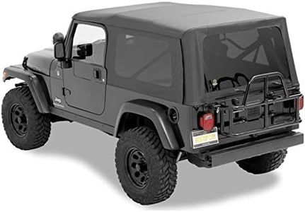 Bestop 7914035 Black Diamond Sailcloth Replace-A-Top for 2004-2006 Wrangler TJ Unlimited