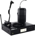 Shure BLX14R/B98 UHF Wireless System - Perfect for Guitar and Bass with 1/4 Jack - 14-Hour Battery Life, 100m Range | Includes Clip-on Instrument Mic & Single Channel Rack Mount Receiver | H9 Band