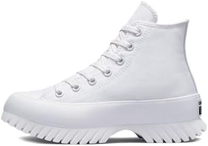Converse Men's Chuck Taylor All Star Lugged 2.0 Platform Sneakers, White/Egret/Black, 7