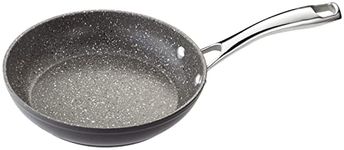 Stellar Rocktanium SP20 Frying Pan 20cm with Rock Hard QuanTanium Non-Stick Coating, Dishwasher & Oven Safe, Induction Ready, Guarantee with 10 Year Non-Stick Warranty