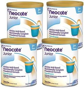 Neocate Junior - Powdered Hypoallergenic, Amino Acid-Based Toddler and Junior Formula - Vanilla - 14.1 Oz Can (Case of 4)