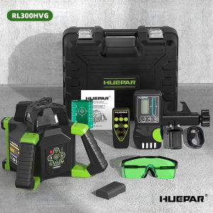 Huepar 800M Green Rotary Laser Level – High Visibility, Outdoor Use