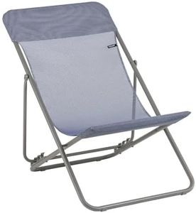 Lafuma Mobilier Transat Pliant Multi-Positions - Largeur 58cm - Maxi TRANSAT