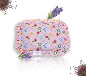 Little Boo Rai Mustard Seeds Pillow with Lavender, Baby-Round Head Shaping Baby Pillow,Neck Support Pillow Gifting 0-12 Months for Infant newborn Toddler (Pink)