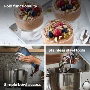 Kenwood kMix Stand Mixer – Blue, Powerful Kitchen Mixer