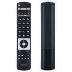 GOUYESHO Suitable for Hitachi TV RC5118F Remote Control, Compatible With Digihome Alba Polaroid Finlux RC5118 24HB11J65U 32HB16J61U 32HB16J61U With Youtube NETFLIX Button