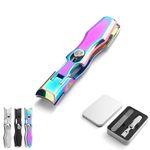 German Nail Clippers for Men, 2024 New Cumuul Nail Clipper, The Luxurious Ultra Sharp Nail Clippers, Professional Nail Clippers Set (Multicolor)
