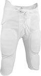 Sports Unlimited Double Knit Youth Integrated Football Pants, White, Medium