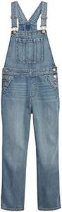 GAP girls Denim Overall LIGHT WASH M