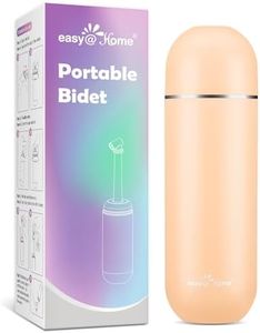 Easy@Home Portable Travel Bidet: Peri Bottle for Postpartum Care - Handheld Sprayer Kit with 380mL (12.8 oz) Capacity Bottle - Personal Hygiene Water Spray for Women & Men | BPA-Free | EPB-01 Brown