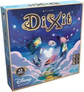 Libellud Dixit Disney Edition Board Game - Storytelling Game for Kids and Adults, Fun Game for Family Game Night, Creative Kids Game, Ages 8+, 3-6 Players, 30 Minute Playtime, Made by