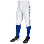 CHAMPRO Triple Crown Knicker Style Youth Baseball Pants with Side Piping/Braid