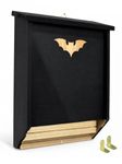 COVERTIFY Bat House for Outdoor Garden Backyard, Large Dual Chamber Wooden Bat Box, Weather-Resistant Solid Wood