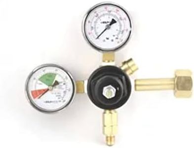 Taprite 3741 Dual Gauge Beer Wine Soda Tank Mount Primary Co2 Pressure Regulator