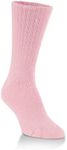 World's Softest Men's/Women's Classic Collection Crew Socks,Blossom Pink,Medium