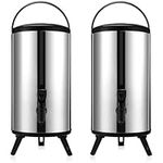 Tioncy 2 Pcs 10L Stainless Steel In
