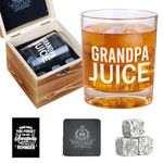 Grandpa Father Day Gift, Grandpa Juice Whiskey Set Gifts For Men, Father Day Gifts For Grandpa, Grandfather Father Day Gift, Father Day Gifts From Grandkids, Best Grandpa Gifts, Great Grandpa Gifts