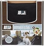 AnimalPlanet Dog Bench Seat Cover-Hammock Style (Black) Water Resistant Car Protector Covers Front & Rear of Large Backseat from Pet Dirt and Fur SUV Accessories & Travel Supplies 57" x 55"