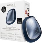 GESKE | SmartAppGuided™ Sonic Warm & Cool Mask | 9 in 1 | Beauty LED Face Mask | Full LED Spectrum and Red Light Therapy | heat | Cooling | Increased uptake of facial care products | facial massager