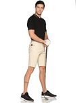 Styzen Men's Golf Shorts (GS1C36_Sand Cream_L)