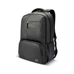 Gear Vintage 4 19"/29L anti theft faux leather Medium Water Resistant Laptop Backpack/Casual Backpack/Daypack/Travel Backpack/College Bag For Men/Women(Pitch Black-Black)