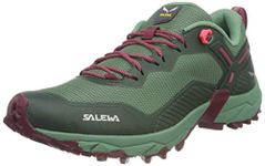 Salewa Women's Ws Ultra Train 3 Trail Running Shoes, Duck Green Rhododendon, 4.5 UK