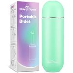 Easy@Home Portable Peri Bidet: 380ml Handheld Unique Lock Leakproof Peri Bottle for Postpartum & Perineal Care - Travel Bidet Large Personal Hygiene Cleaning for Women Men | EPB-01 Green