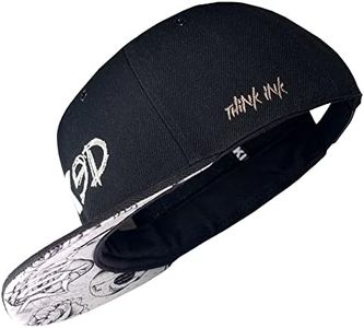 Nebelkind Cappello Snapback-cap Uomo Donna Inked in Nero, Taglia Unica, Unisex, Cappellino da Baseball di Alta qualità, Taglia Regolabile, Stile Streetwear, Cappellino da Baseball, Retro