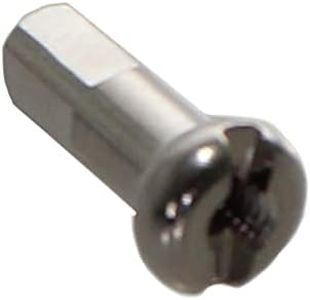 DT Swiss Spoke Nipple Brass 2.34 x 12mm Silver - Box of 100 - N0BA23120N0100