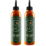 Heartbeat Hot Sauce - Camp Sauce, All Purpose Condiment for Outdoor Adventures, 177ml (2 Bottles)