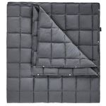 KingCamp Camping Blanket Ultralight Multifunctional Warm Outdoor Travel Blanket with Snaps Lightweight Sleeping Blanket for Hiking Picnic Home