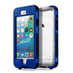 Gearonic 10235-DBLUE-IPH6P New Waterproof Case for iPhone 6/6S, Dark Blue