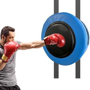 YCJYZLF Boxing Machine Wall Mounted, Boxing Target Workout Punching Equipment for Home, Wall Boxing Punching Pad, Wall Punching Pad for Boxing Workout Machine, Boxing Machine for Adults,Kids (Blue)