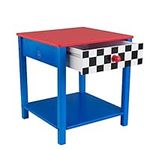 KidKraft Racecar Side Table, MDF, Multi, 14 x 12.2 x 13.2