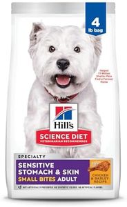 Hill's Science Diet Sensitive Stomach and Skin Adult Small Bites, Chicken Recipe, Dry Dog Food, 1.81kg Bag