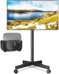 5Rcom Rolling TV Stand, Movable TV 