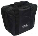 5pin Bowling Combo Bag-Black (2balls) (Black, 2 Ball Bag)