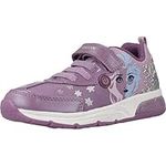 Geox Kids J Spaceclub Girl D Frozen Touch Fastening Trainer Pink/Mauve Size UK 7.5 EU