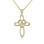 YFN Celtic Knot Cross Necklace Ster
